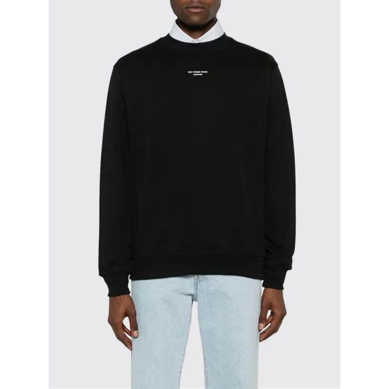 DRÔLE DE MONSIEUR Sweatshirt Men color Black (PERMSW148COBL)