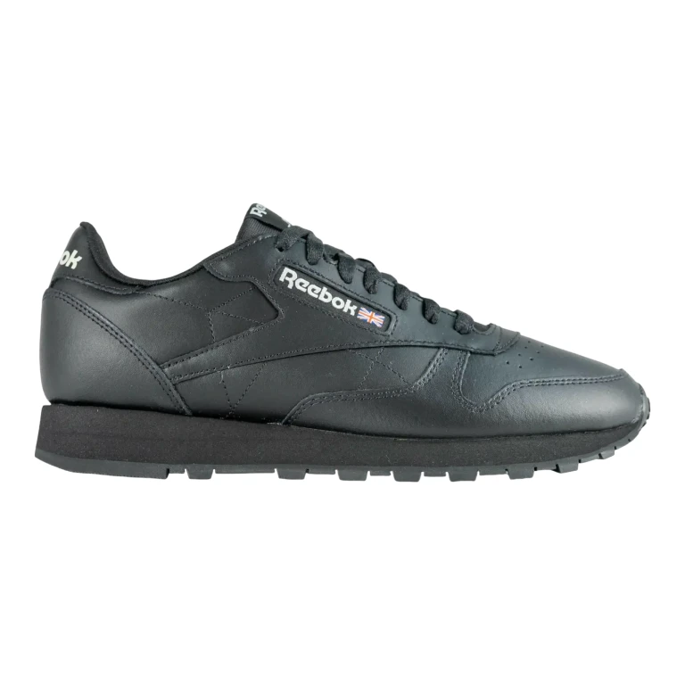 Classic Leather Men Sneakers Core Black/Core Black/Pure Grey 5