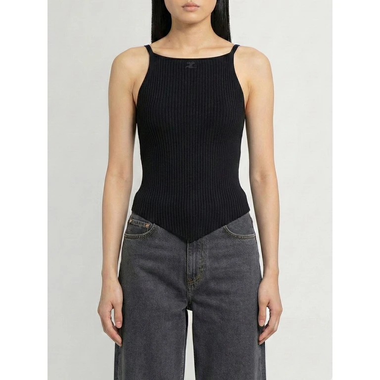 Top Woman color Black (123MTO042FI00019999)