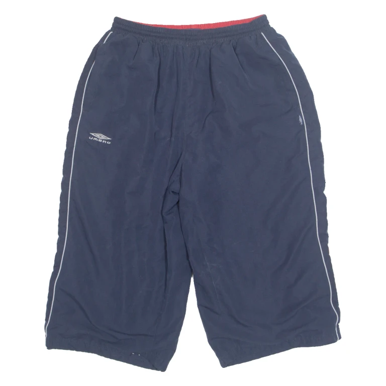 UMBRO Mesh Lined Mens Swimming Shorts Blue Relaxed L W28