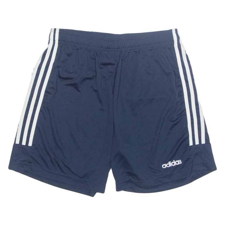 ADIDAS Mens Sports Shorts Blue Relaxed L W30