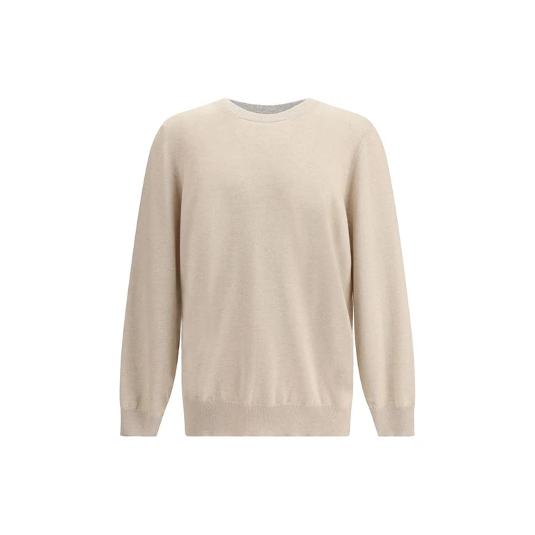 Brunello Cucinelli Beige Cashmere Sweater Clothing - Men
