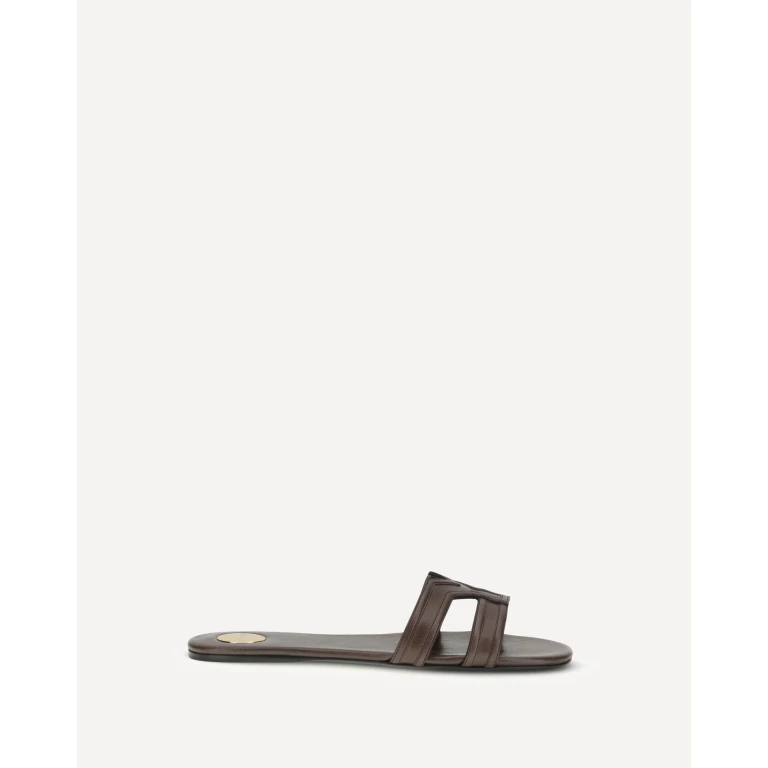 SAINT LAURENT Smooth leather Mabrouka Sandals Female 38.5