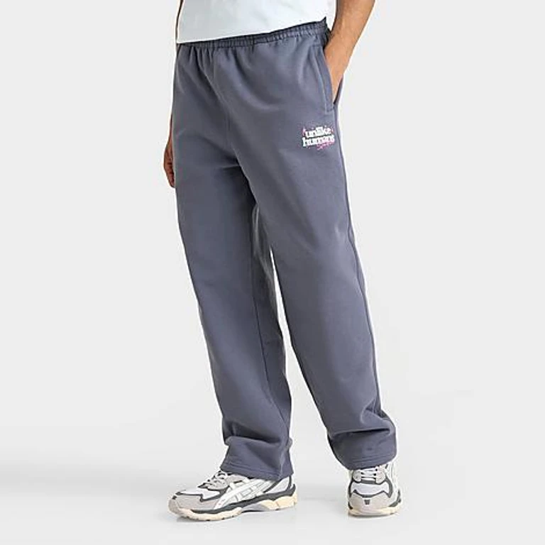 Unlike Humans Men's Crafted Fleece Sweatpants in Dark Grey Size: Small