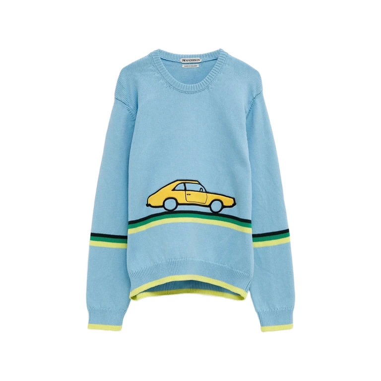 Jw Anderson Car-motif Sweater