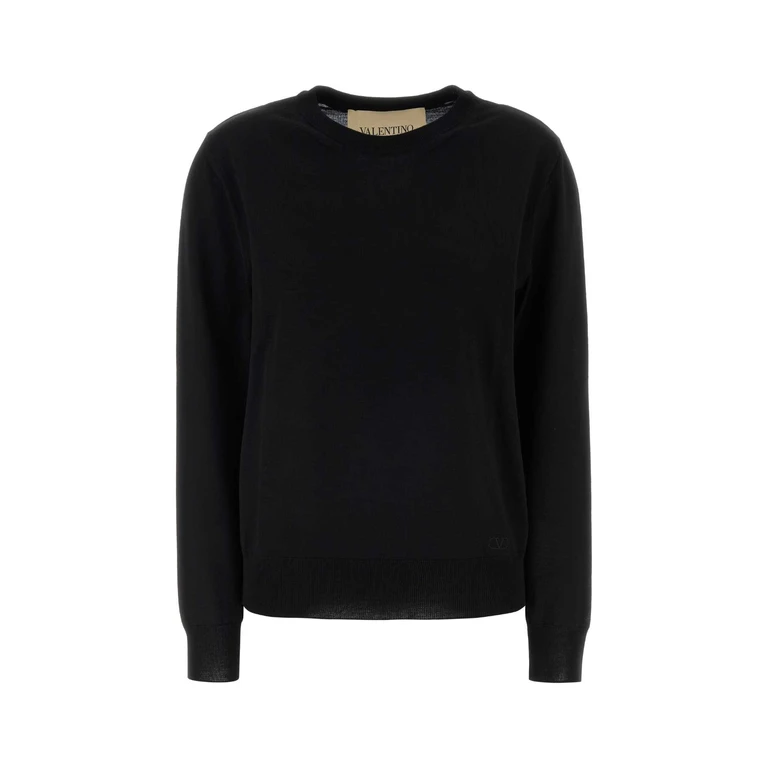 Valentino Garavani Midnight Blue Wool Sweater Navy Maglie - Men