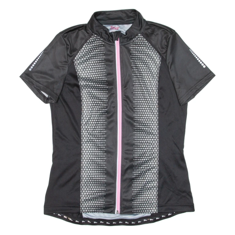 CRIVIT Cycling Womens Jersey Pink Full Zip L