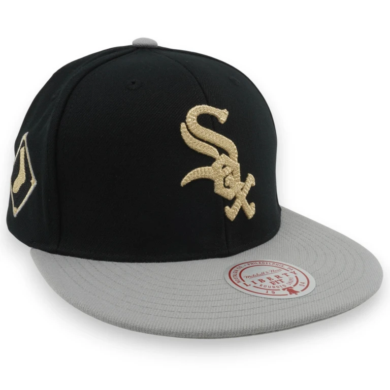 Men's MLB Jump Off Snapback White Sox Snapback Caps