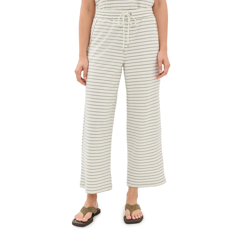 Kennedy Stripe Pants P Oak/Eucalyptus S