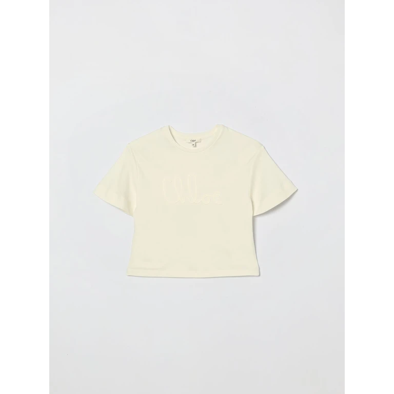 CHLOÉ T-Shirt Kids color White (C20858117)