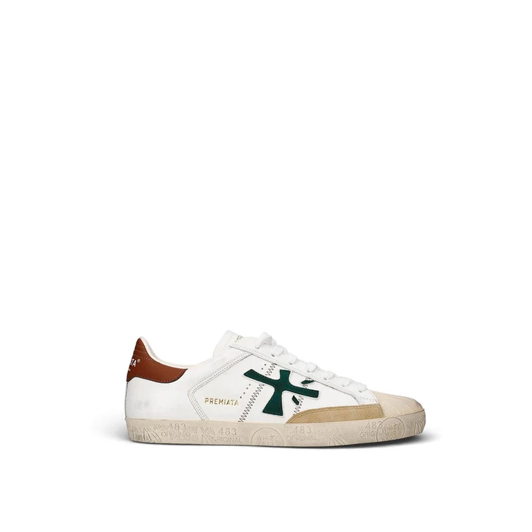 Premiata Baskets - Blanc (STEVENVAR80438043)