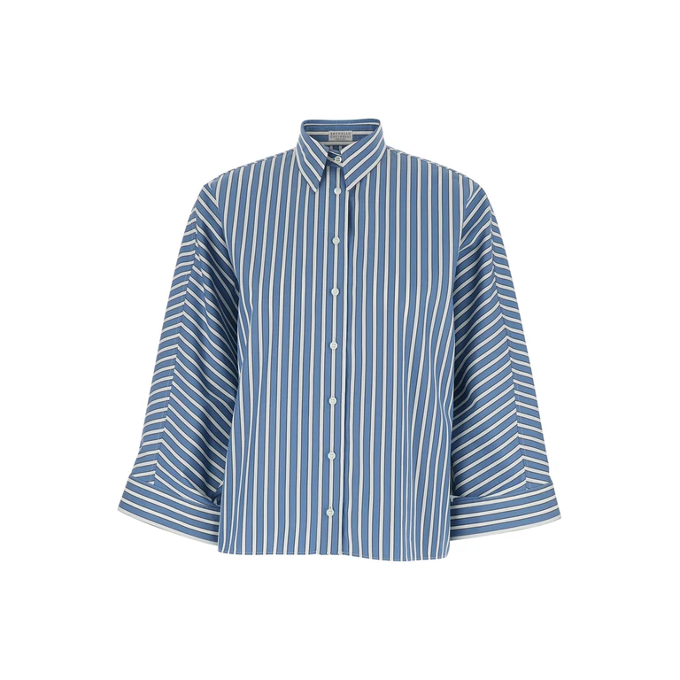 Brunello Cucinelli Chemise - Bleu Clair (MH749MX716C001)