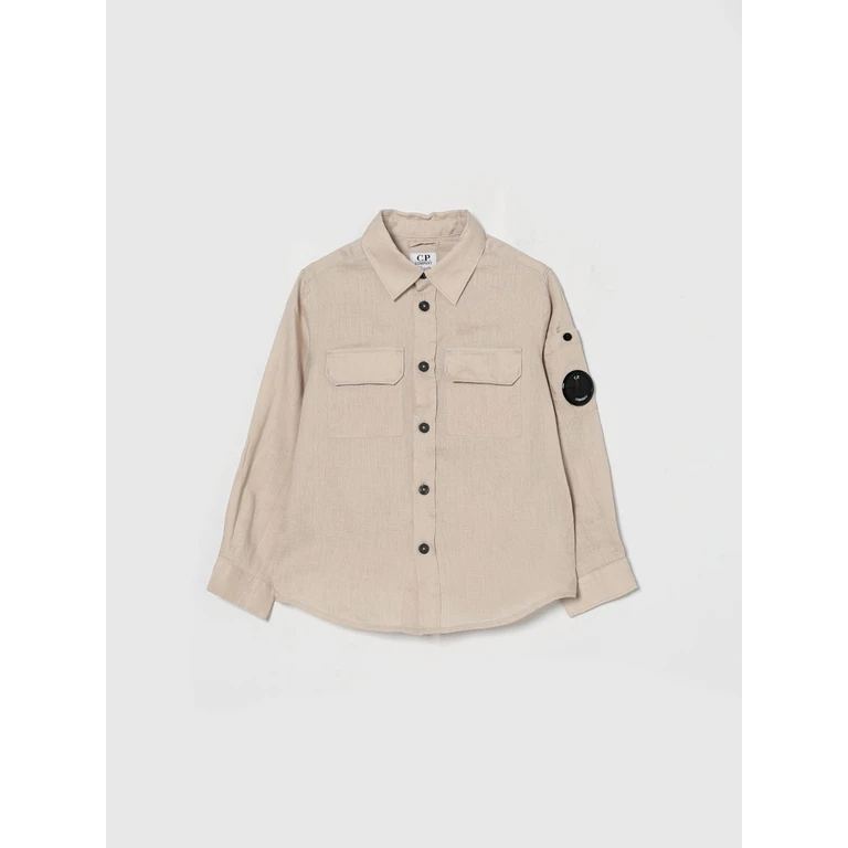 C. P. COMPANY Shirt Kids color Grey (CMC00ALUA0160069)
