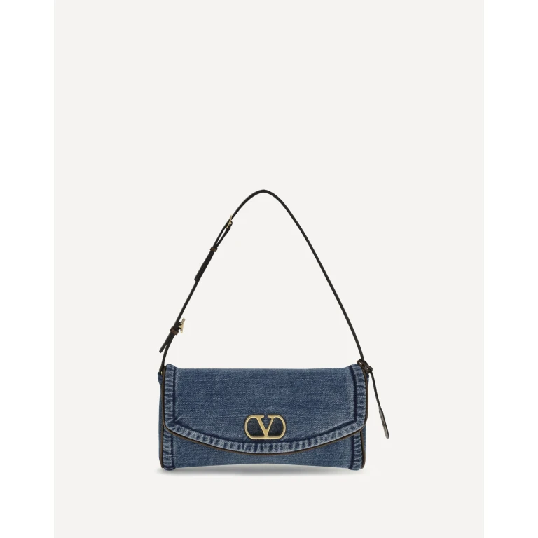 DeVain small Shoulder Bag in denim Female UNI