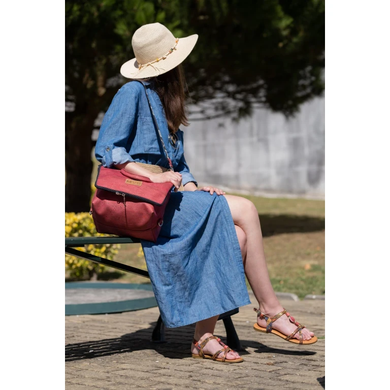 Trio Vegan Backpack HB Cherry