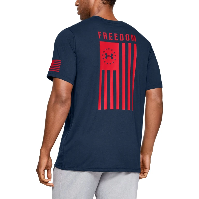 Men's Freedom Flag T-Shirt T-Shirts