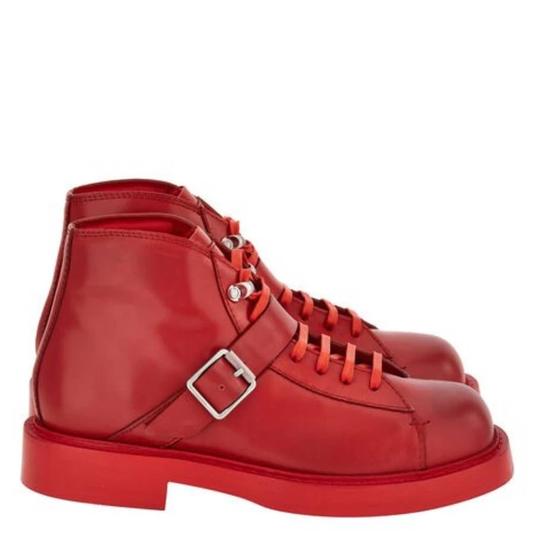 Ferragamo Gancini Ornament Ankle Boots, Size 9 E