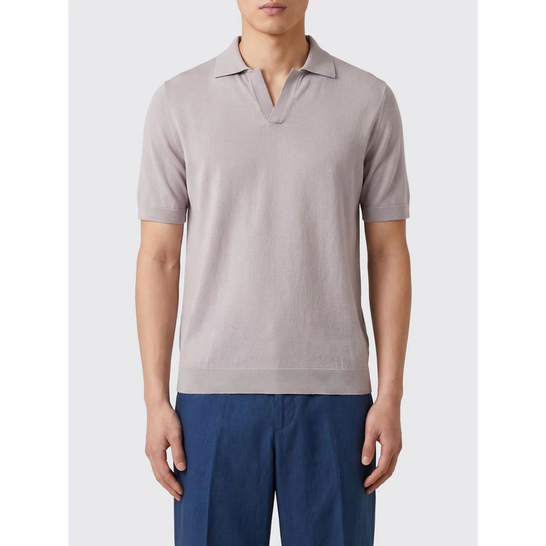 Polo Shirt Men color Grey (B2W24618C2315002)