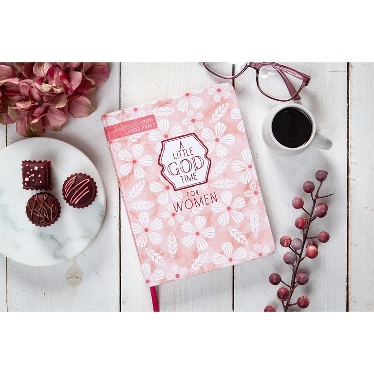 A Little God Time for Women (Large Print Devotional)