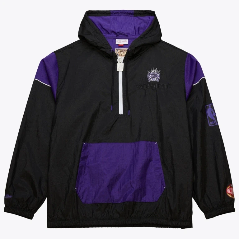 Men's NBA Team Og 3.0 Anorak Vintage Logo Kings