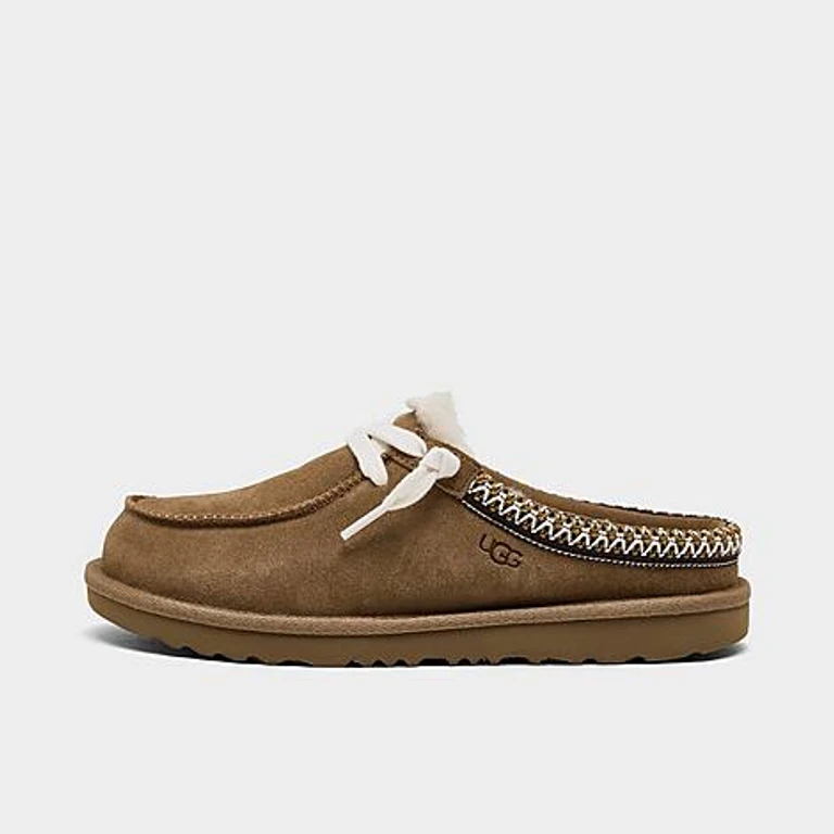 Girls Little Kids Tasman Mule Casual Shoes in Chestnut