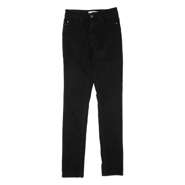 BOSS Womens Jeans Black Slim Straight W24 L31