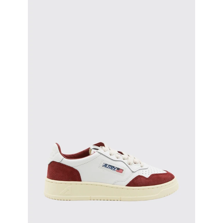 Medalist Low Sneakers for women in Leather and Suede with a Bicolor Design (AULWFT20)