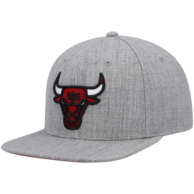 Men's NBA Team Heather 2.0 Snapback Bulls Snapback Caps