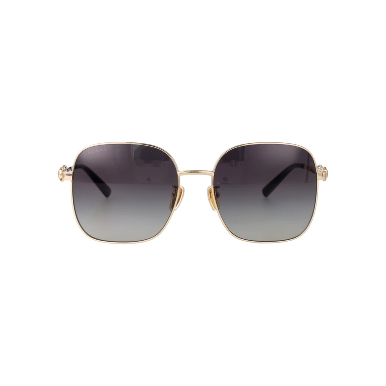 Gucci Gg2053s 002 Gold-gold-grey Metal Sunglasses - Women