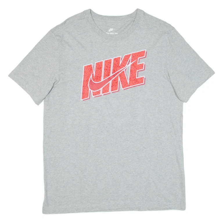 NIKE Mens T-Shirt Grey M