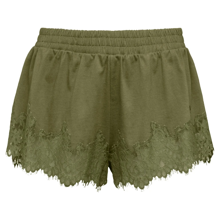Women's X Fenty By Rihanna Lace Trim Sleepwear Short Shorts