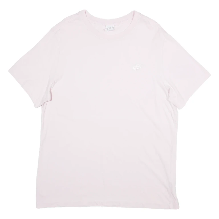 NIKE Womens T-Shirt Pink XL
