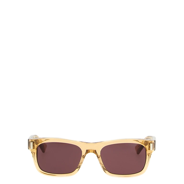 Saint Laurent Beige Acetate Sunglasses - Men