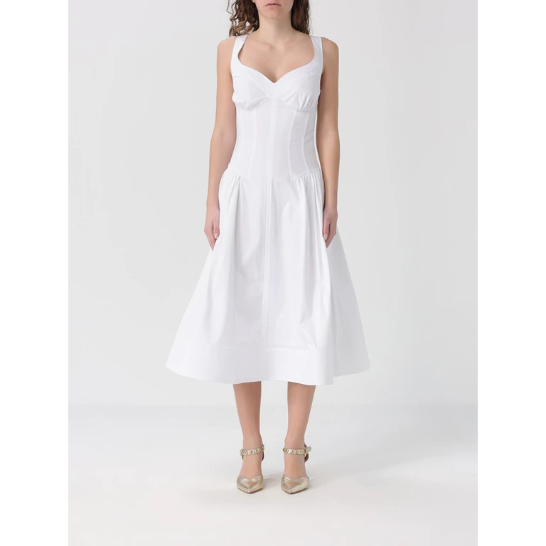Dress Woman color White (AB89361E2100)