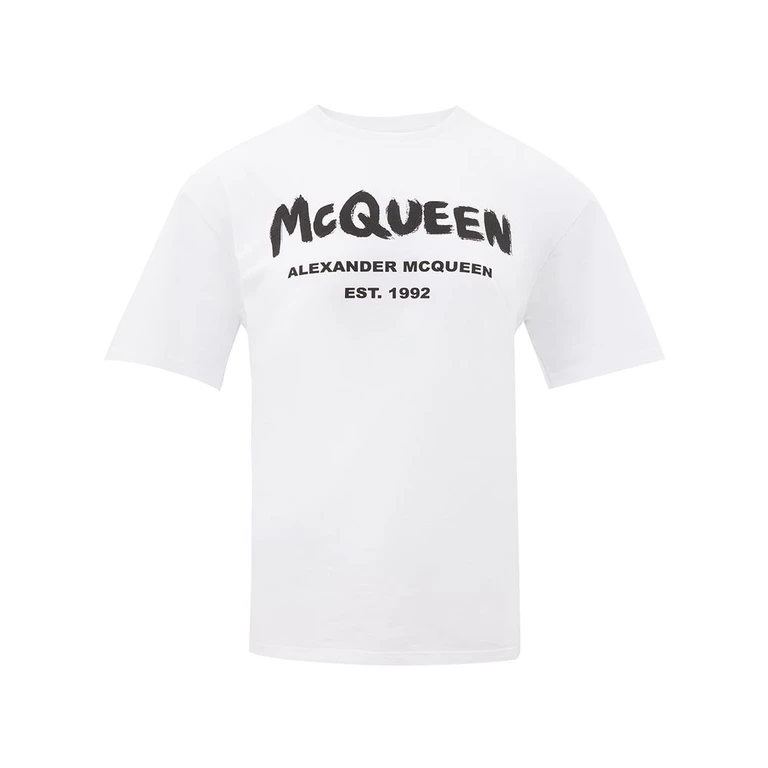 Alexander McQueen White Cotton T-Shirt - Women