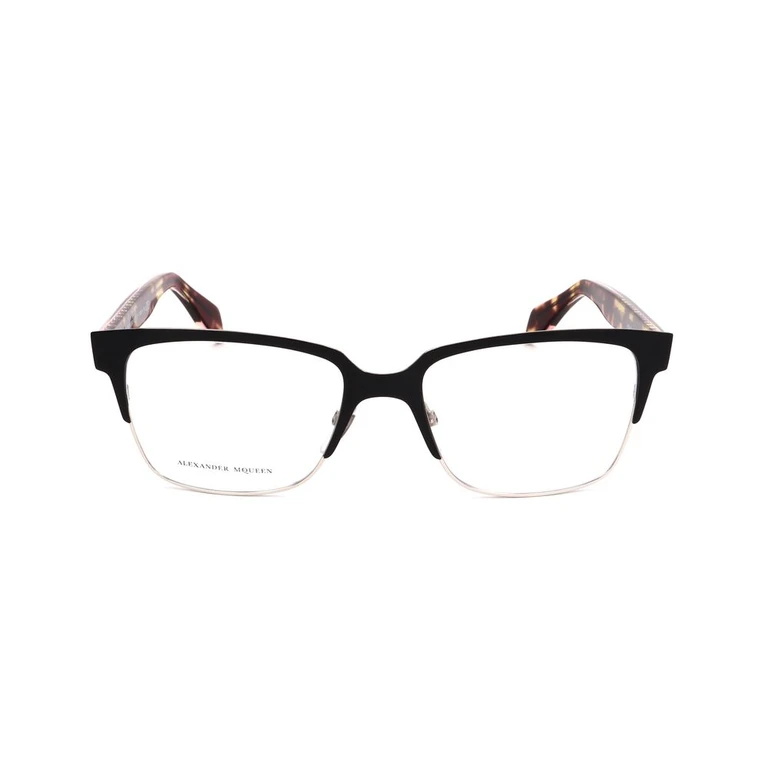 Alexander McQueen Bicolor Metal Glasses (frames) Accessory - Women (AMAMQ42578SMAC)
