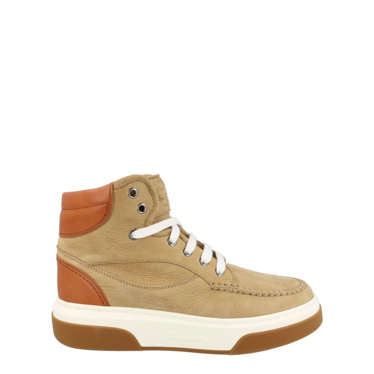 Cassina Suede High-Top Sneakers