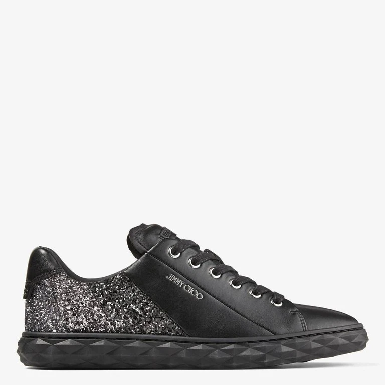 Diamond Light/F Nappa Low-Top Trainers, Brand Size 34.5 ( US Size 4.5 )