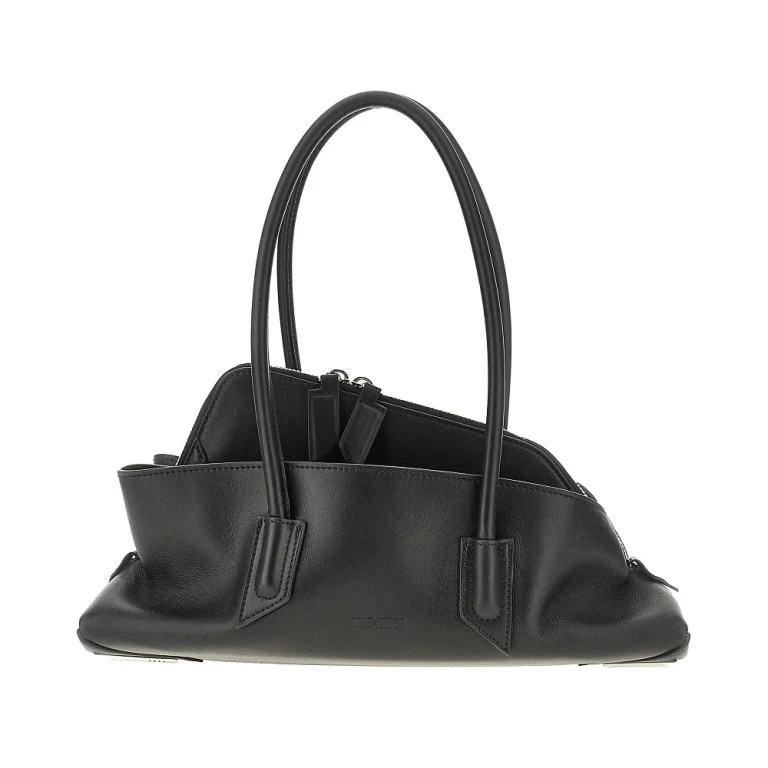 Leather small 'La Passeggiata' bag Woman One Size