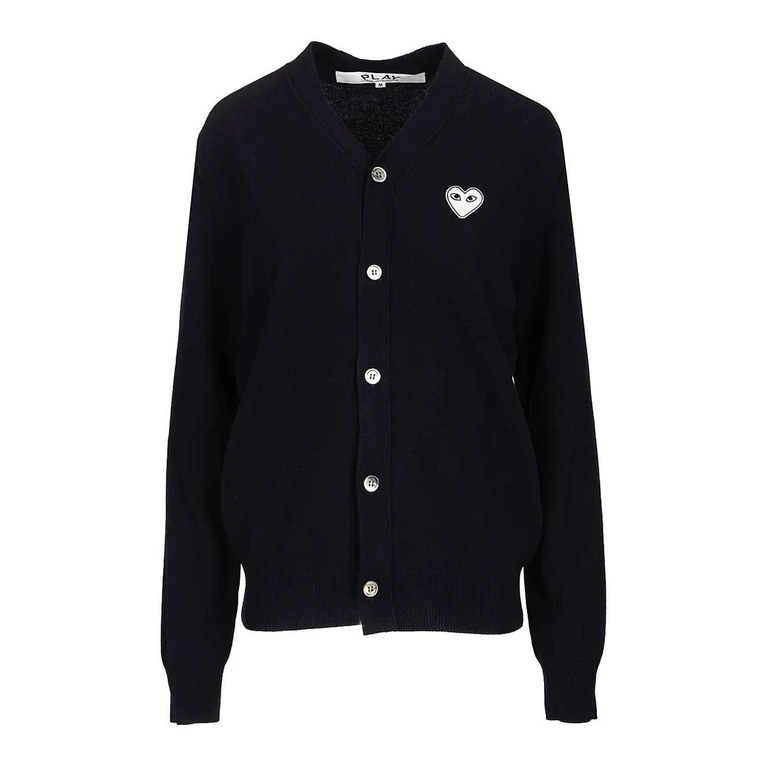 Comme des Garçons Play Cardigan - Bleu (AXN0620512)