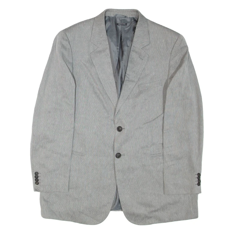Mens Blazer Jacket Grey XL