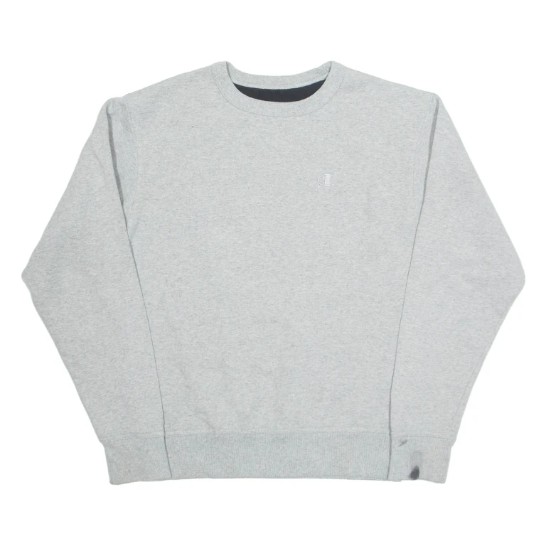 CHAMPION Mens Sweatshirt Grey S