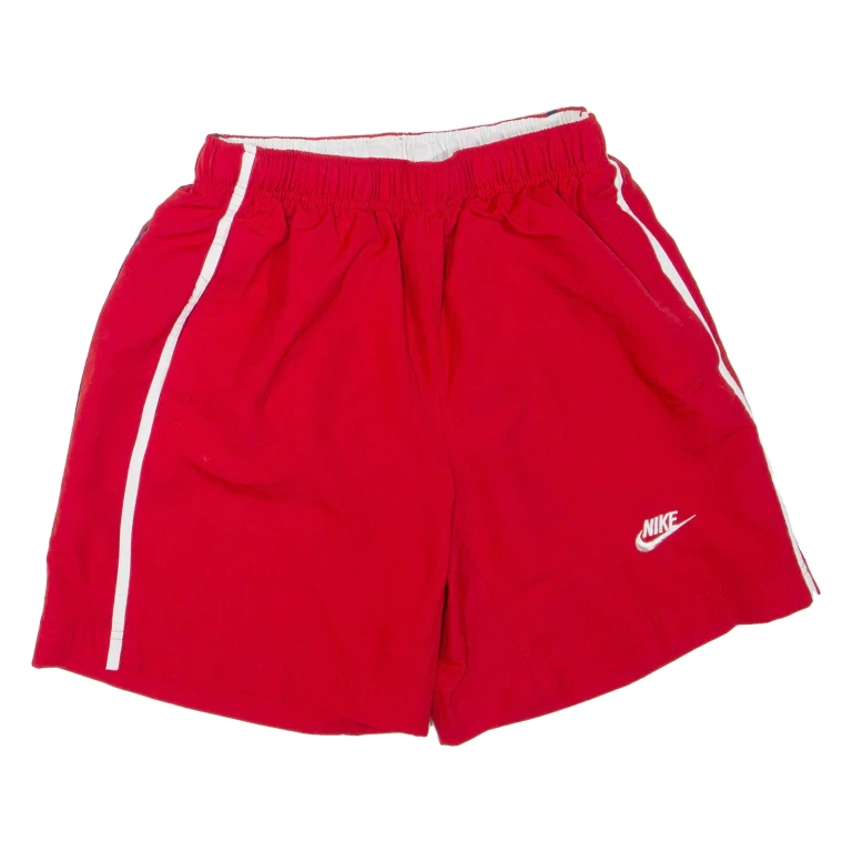 NIKE Mesh Lined Mens Swimming Shorts Red M W26