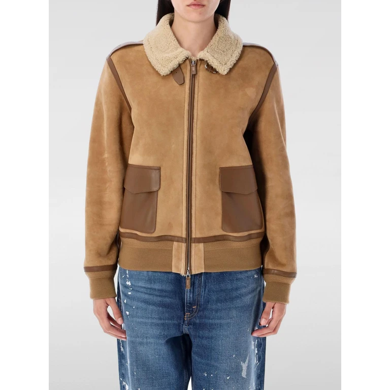 Fur Coat Woman color Leather (290P01983001)