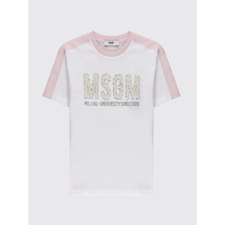 MSGM T-Shirt Kids color Pink (S6MSJGTH03300178)