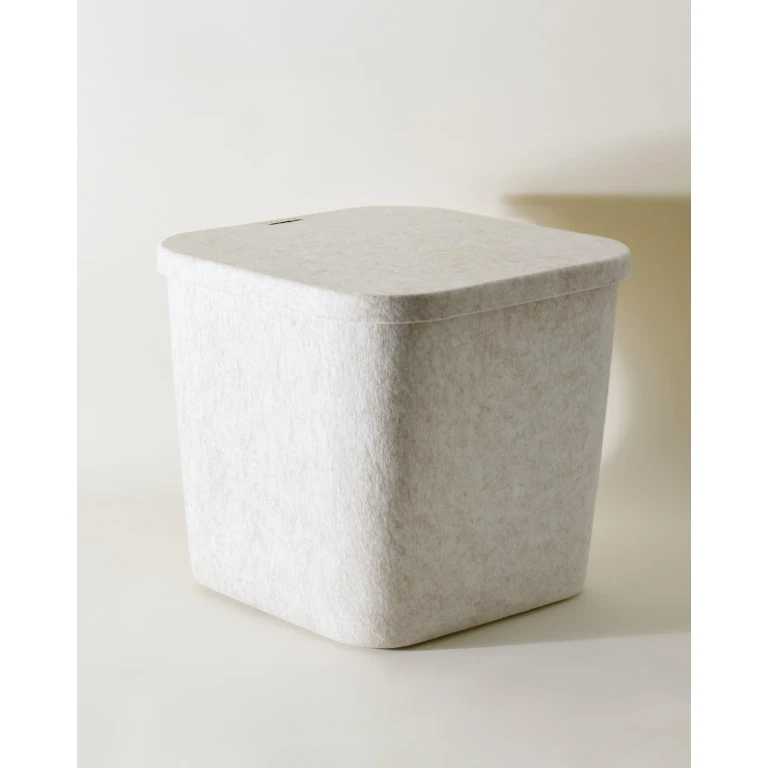The Sculpted Bin - Original with Lid