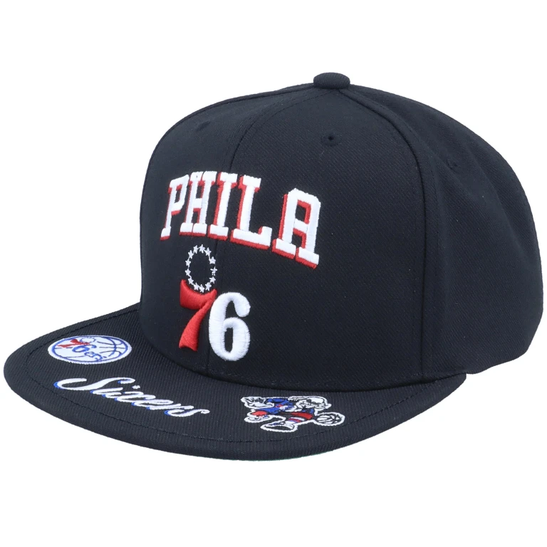 Men's NBA Front Loaded Snapback 76Ers