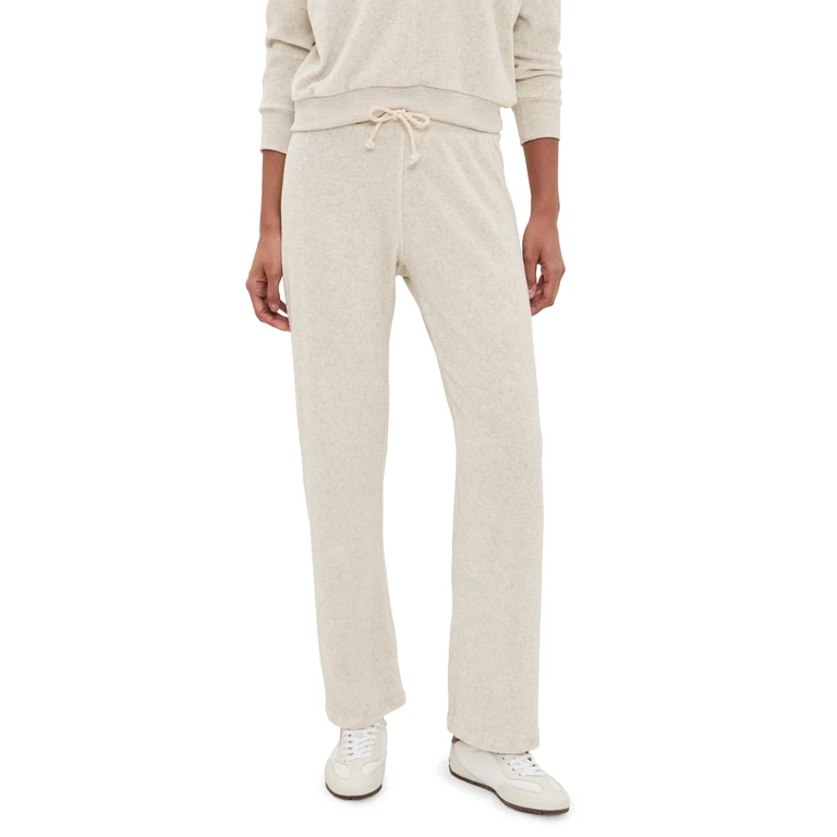 perfectwhitetee Eliana Terry Sweatpants Oatmeal (Scour) L