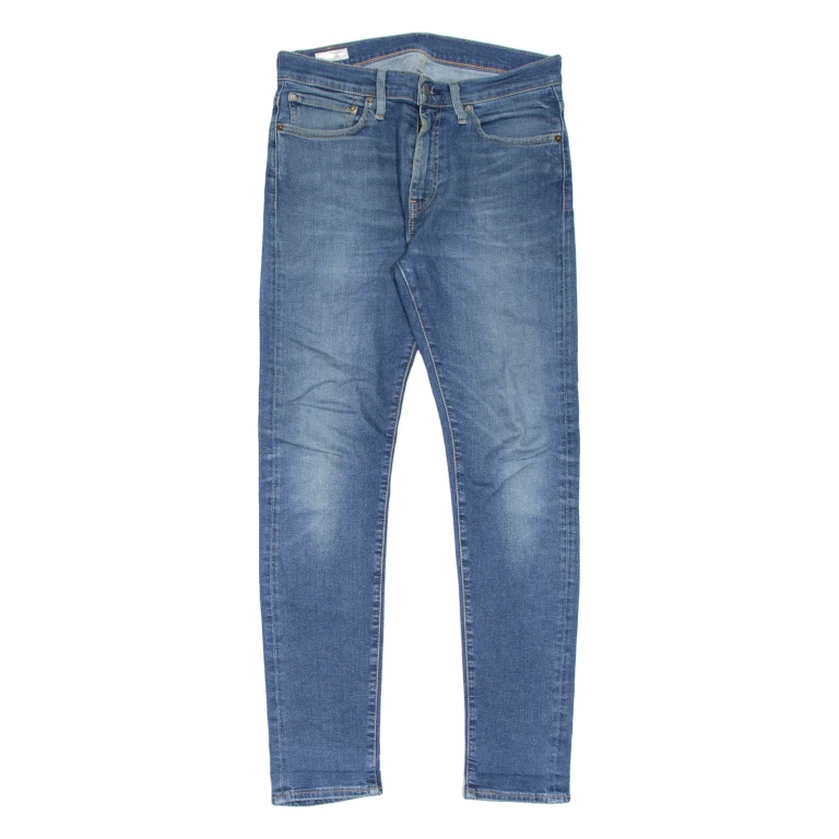 LEVI'S 510 BIG E Jeans Mens Blue Slim Skinny Stone Wash W31 L32