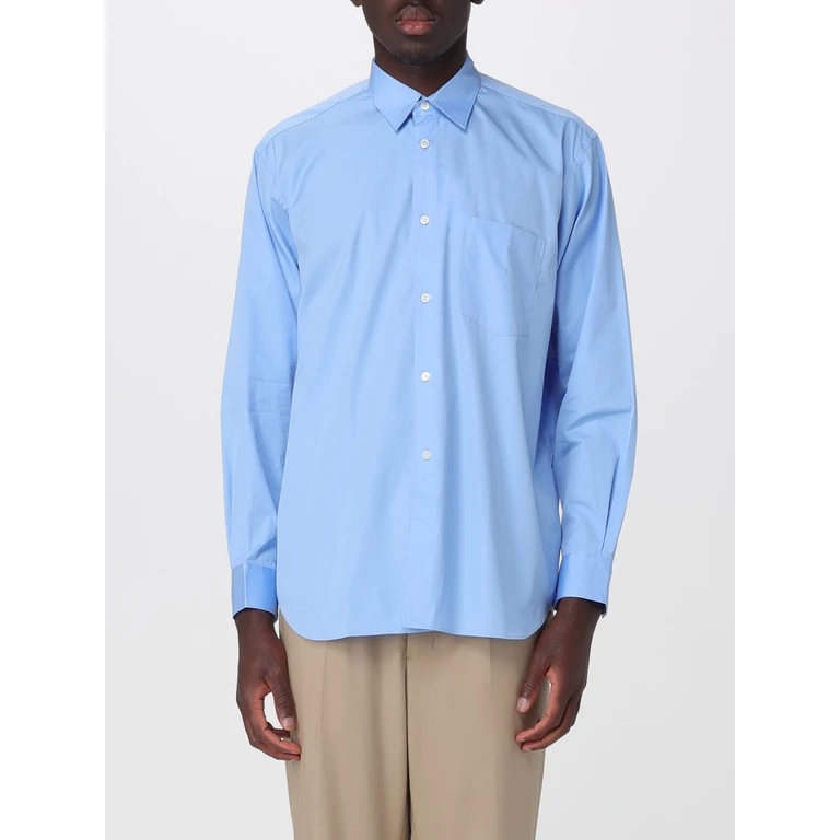 COMME DES GARÇONS Classic Long-Sleeve Shirt in Cotton Poplin (FZB011PER6)